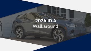 2024 Volkswagen ID4 Pro S AWD Walkaround at Crosby VW [upl. by Rourke]