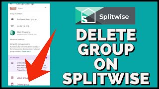 How to Delete Group in Splitwise App 2023 [upl. by Aerdno]