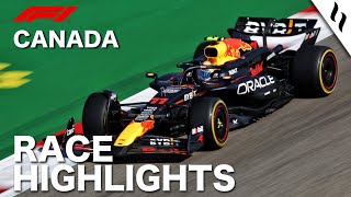 RACE HIGHLIGHTS  CANADAGP MAX VERSTAPPEN  FORMULA 1 2024 [upl. by Ellienad609]