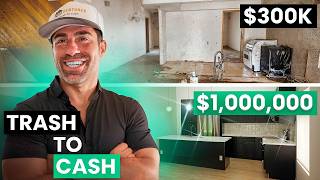 Transforming a Trashy House To Cash Profit in 30 Days Before amp After [upl. by Papp]