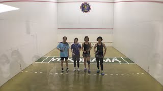 2019 Japan Racquetball National Doubles [upl. by Naugan]