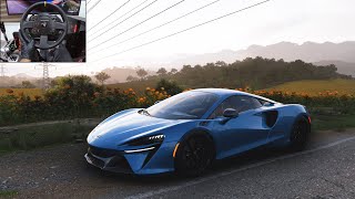 McLaren Artura  Forza Horizon 5  Thrustmaster TX gameplay [upl. by Felecia]