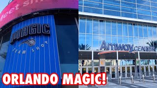 ORLANDO MAGIC AMWAY CENTER AND TEAM SHOP JANZVLOGS [upl. by Gaylor892]