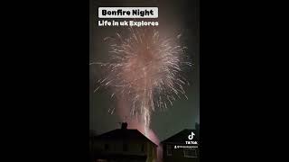 Bonfires 🔥 Night in England Uk  05 November 2024  life in uk Explores  bonfire bonfireseason [upl. by Giana]