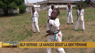 Congo  pour se défendre des femmes apprennent le hapkido [upl. by Peti]