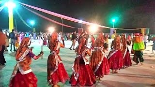 Navratri celebration । Dance Garba in ‘Dandia Ustav  2016’ at Kalagram Chandigarh [upl. by Noram]