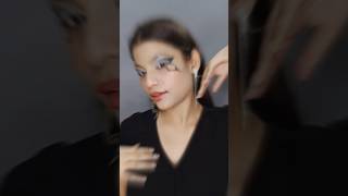 Butterfly eye look emoji recreat makeuptutorial ganpatibappamorya jaiguruji viralshort makeup [upl. by Lehcin916]