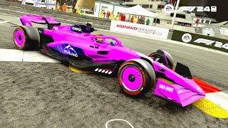 F1 24 Monaco Hotlap  108026  Controller 157th on PS [upl. by Aihsak]