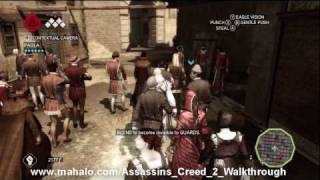 Assassins Creed 2 Walkthrough  Mission 13 Fitting In HD [upl. by Melville]