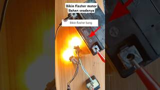 making a motorbike turn signal flasher module short tutorial idea [upl. by Ahsla]