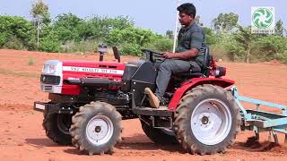 VIRAAT 4W Mini Tractor with Cultivator [upl. by Isaacs]