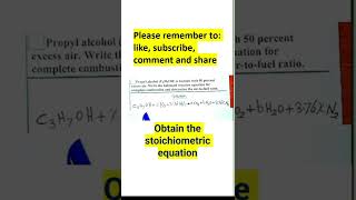 Obtain the stoichiometric equation [upl. by Drolyag]