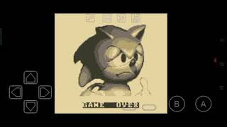 Game Over Sonic 6 GB [upl. by Nork]