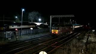 West Coast Railways Northern Belle 57313 tnt 57314 1Z76 Carnforth 02112024 [upl. by Asilef]