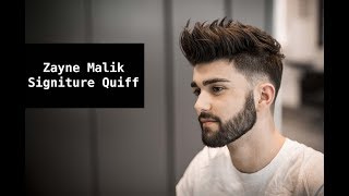 Zayn Malik Signature Hair Tutorial  Mens Summer Hairstyle Inspiration 2017 [upl. by Lucina]