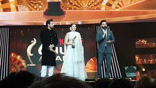 Fawad khan saying Maula jatt 2 Dialogue  Mahira Khan Hamayun Saeed Hum Awards 2018 [upl. by Langelo]