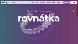 Neviditelná rovnátka Foilix [upl. by Phi]