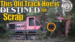 Will the OLD Excavator START amp is it WORTH Rescuing  1970s TrackHoe Sat for 25 years  Part 1 [upl. by Anytsyrk]