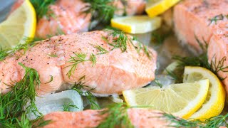 Perfect Poached Salmon Recipe [upl. by Aloap642]