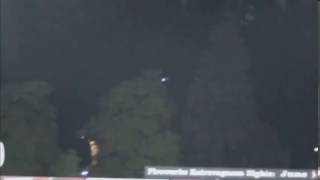 On camera UFO spotted hovering at Canadian baseball game [upl. by Niamreg]