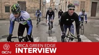 Pro Cycling Training Camp Life With Orica GreenEDGE [upl. by Stillmann]