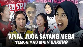 Kejam dilapangan Lembut diluar Lapangan  Reaksi Takjub Bintang Korea dengan Sosok Megawati [upl. by Meda]