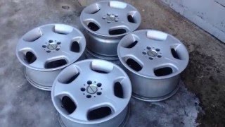 luxuryrims WALD Duchatelet II Rims R18 8J  9J Mercedes Wheels W210 R129 W124 E500 500E E500E [upl. by Awe]