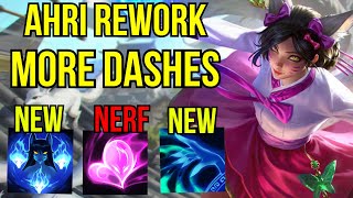 Ahri Rework  All Changes  League of Legends [upl. by Nidak]