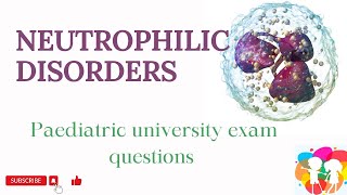 Neutrophilic Disorders Immunology class 01 [upl. by Marras]