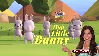 HOP LITTLE BUNNY Engaging Nursery Rhymes for Early Learning [upl. by Gonnella459]