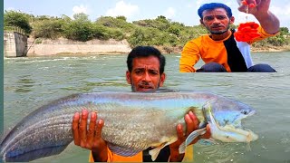 fishing big pathan fish catching cat fishing  fishing video  fishing food [upl. by Annahael527]