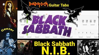 NIB  Black Sabbath  Guitar  Bass TABS Lesson [upl. by Nil469]