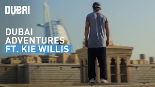 Extreme Parkour with Freerunner Kie Willis In Dubai [upl. by Yesak377]