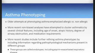 Special Considerations in Asthma Asthma Education [upl. by Rogerio]