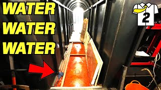 Secret GarageTunnel Update 6 FLOODED [upl. by Siwel]