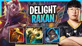 LEARN HOW TO PLAY RAKAN SUPPORT LIKE A PRO  HLE Delight Plays Rakan Support vs Lux Season 2023 [upl. by Herries]