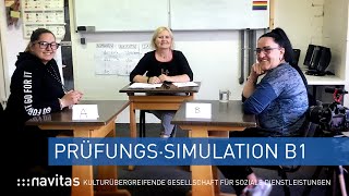 Mündliche Prüfung Deutsch B1  Prüfungssimulation [upl. by Yarezed]