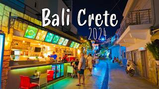 Bali Crete evening vibes drone walking tour in 4k Greece Kreta 2024 [upl. by Moyer]