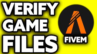 How To Verify Game Files on FiveM Very EASY [upl. by Rann]