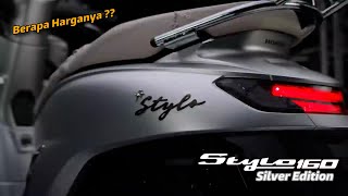 WOW ‼️ NEW HONDA STYLO 160 SILVER EDITION TELAH MELUNCUR BERAPA HARGANYA ⁉️ [upl. by Ahsinel]