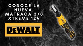 NUEVA MATRACA 38 XTREME 12V DEWALT [upl. by Yasdnyl]