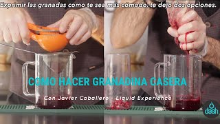 Como hacer granadina casera con Javier Caballero [upl. by Natika]