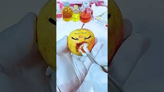 Worms in Apple Need Emergency Surgery jidoodle fruitsurgery foodsurgery [upl. by Einahpad]