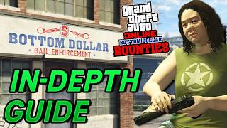 Bail Office In Depth Guide Payouts How It Works amp More  GTA Online Bottom Dollar Bounties DLC [upl. by Lledyr]