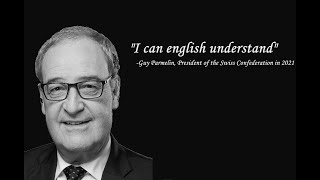 Guy Parmelin quotI can English Understandquot [upl. by Ullyot]