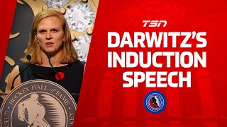 Hockey Hall of Fame Induction Speech Natalie Darwitz [upl. by Ginder]