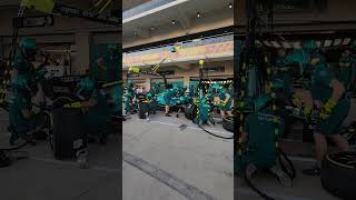 ASTON MARTIN PIT STOP HICCUP  Bad Blonde F1 formula1 [upl. by Jankey]