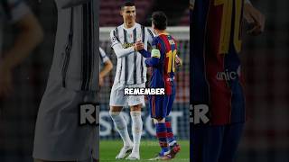 Cristiano Ronaldo And Messi Reveal Their True Legacy Goals 😱😰  Must Watch 🔥  shorts ronaldo [upl. by Bacon485]