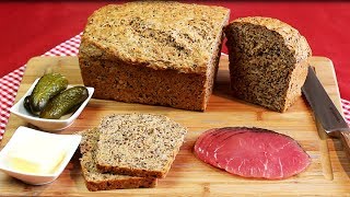 3MINUTENVOLLKORNBROT  vegan [upl. by Odawa]