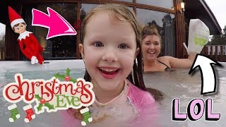 CHRISTMAS EVE SPECIAL  HOT TUB PARTY  SECRET SANTA REVEALED  FAMILY TRADITIONS VLOGMAS DAY 25 [upl. by Tfat444]